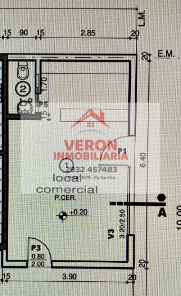 alquilo salon comercial